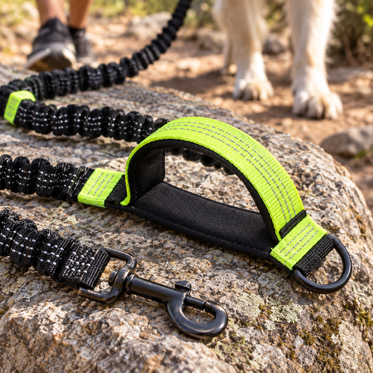 Hands-Free Bungee Dog Leash - Running & Walking