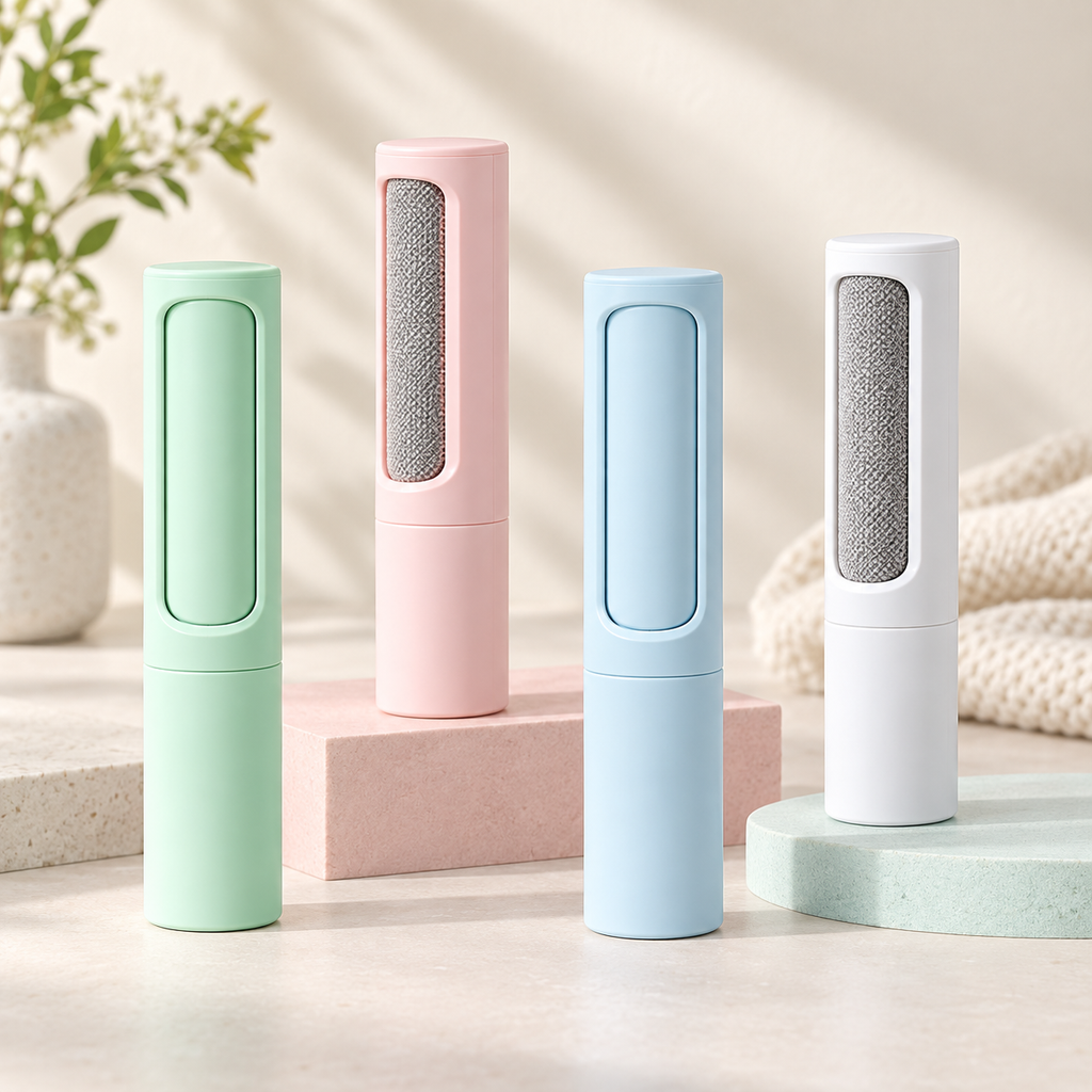 Reusable Pet Hair Remover – Self-Cleaning Lint Roller